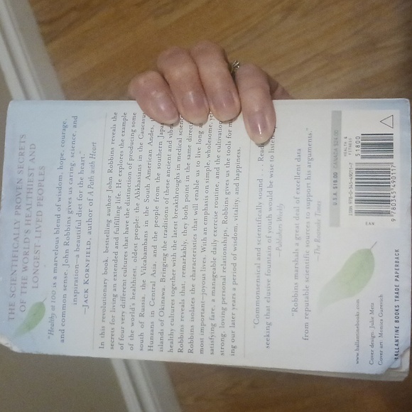 Healthy at 100 paperback book - Picture 2 of 6